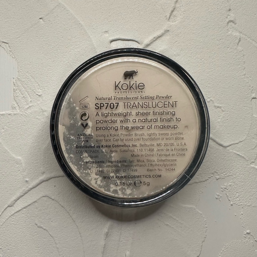 Kokie Translucent Setting Powder - Picture 2 of 2
